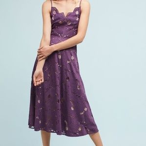 Anthropologie scalloped lace dress 14 Moulinette